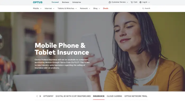 Optus Device Cell Phone Insurance

