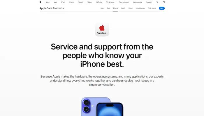 AppleCare+ Cell Phone Insurance
